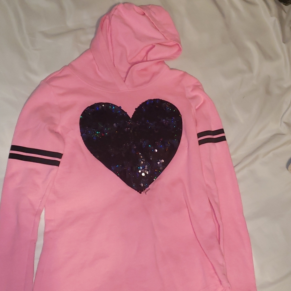 Justice hooded shirt